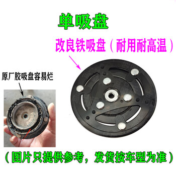 蒙迪欧致胜锐界空调压缩机电磁离合泵头线圈 锐界/蒙迪欧(改良铁吸盘)
