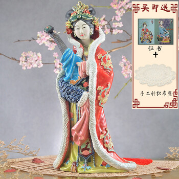 中国古美術/置物 【貴婦像，林偉東手製 ，精品】稀少品 中国古美術/置物 【貴婦像，林偉東手製 ，精品】稀少品