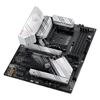 AMD 锐龙R5 5600 搭玩家国度ROG STRIX B550-A GAMING吹雪 CPU主板套装