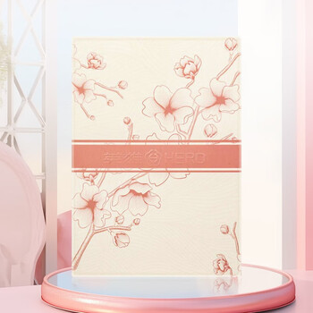 英雄（HERO）钢笔    850粉色樱花礼盒 女士商务签字办公生日礼物墨水套装 F尖