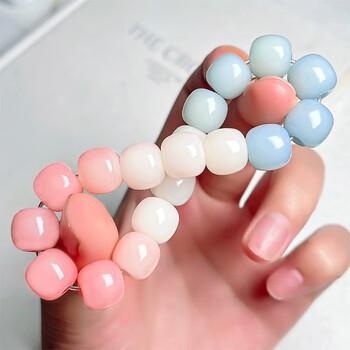 绕指柔手串 原生态菩提手串绕指柔阴皮菩提根渐变菩提子手链佛珠 梦幻