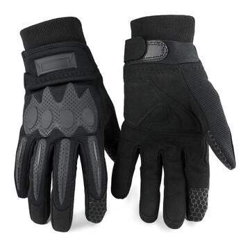 户外战术手套作训内手套全指冬季加绒保暖可触屏户外骑行手套路全指