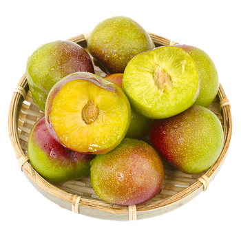 瑞口福青红脆李 四川半边红脱骨李 新鲜水果应季酸脆甜青李子 【精选