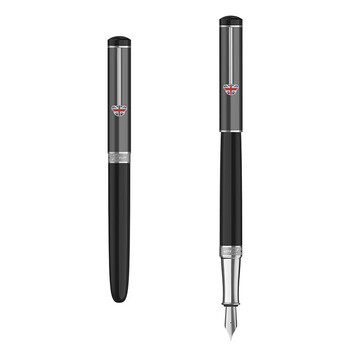 毕加索毕加索钢笔礼盒 PS-921 精典签字笔 英伦系列铱金笔套装 英伦灰