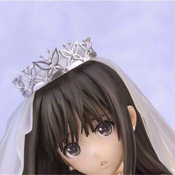 优质版 婚纱佐伯蓝手办 佐伯蓝美少女动漫手办摆件 软款 黑色