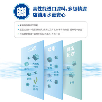 爱惠浦（Everpure） 家用矿物质厨下净水器 大流量0废水直饮 1.8L/分钟3500L处理量 EF-900P Plus