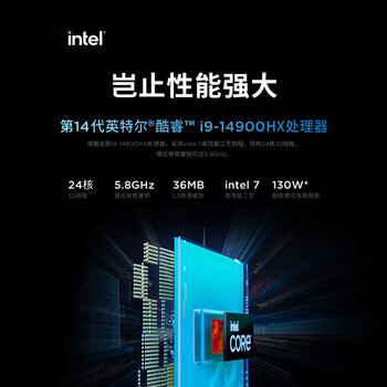 联想拯救者Y9000P AI元启 16英寸电竞游戏笔记本电脑(i9-14900HX 32G 4T RTX4060 2.5K 灰)定制升配