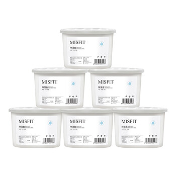 MISFIT 除湿盒500ml*6  衣柜房间干燥剂除湿剂防潮剂除湿袋吸湿防潮除霉