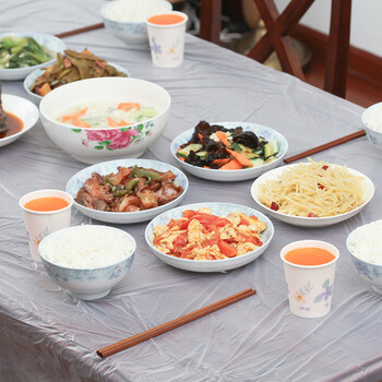 妙洁 一次性台布桌布大号5包组合 餐桌塑料膜餐垫野餐布 妙洁 一次性台布桌布大号5包组合 餐桌塑料膜餐垫野餐布