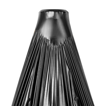 Sodolike尚岛背心垃圾袋150只1.2丝黑色50*65cm*5卷点断加厚手提大垃圾袋
