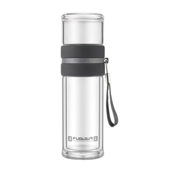 富光 紫金泡茶师双层玻璃杯290ML G1609-SH-290 富光 紫金泡茶师双层玻璃杯290ML G1609-SH-290