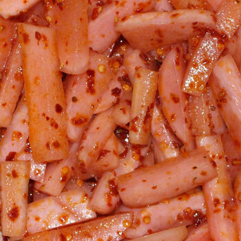 虎钢馋湖南怀化辰溪酸萝卜农家自制酸萝卜条吉首泡酸萝卜皮泡菜萝卜干