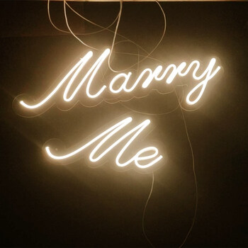 marryme求婚灯派对字母灯求婚marrymarryme暖白81cm宽度插电款