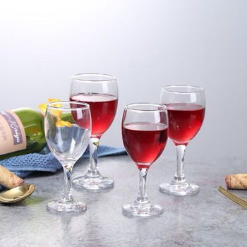 美铝加厚玻璃红酒杯套装高脚杯洋酒杯葡萄酒杯高脚白酒杯家用酒店160