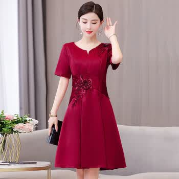 服饰内衣>女装>礼服>歌珀尼>歌珀尼十一国庆节参加婚礼的衣服女小个子