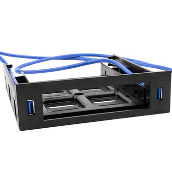 魔羯（MOGE）MC20033 光驱位硬盘支架 兼容2.5/3.5英寸硬盘 老电脑升级 扩展USB3.0*2