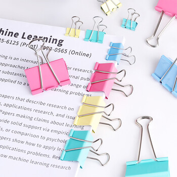 三木(SUNWOOD)效率王系列 24只41mm 2#彩色长尾夹/金属票据夹/燕尾夹 P16-2 三木(SUNWOOD)效率王系列 24只41mm 2#彩色长尾夹/金属票据夹/燕尾夹 P16-2