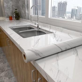 窝牛·墙贴(woniuqiangtie) 厨房台面防油贴纸防水柜灶台家具大理石