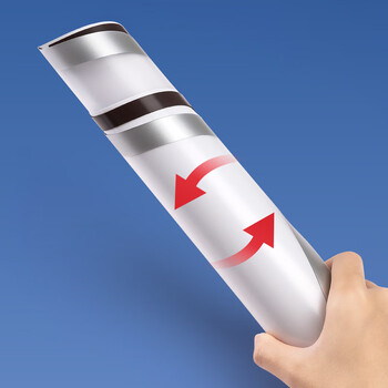 齐心 营业执照框A4 磁性展示贴营业执照副本保护套公告栏贴纸EB2362 （297x210mm) 银