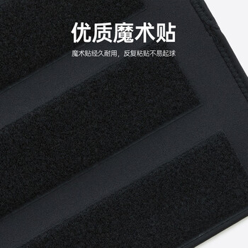 安踏（ANTA）护腰带保暖肚子受凉护具暴汗深蹲腰肌收腹带男女腰带 黑色均码