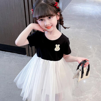 迪凡熊夏季新款婴幼儿裙子06岁宝宝公主裙女童连衣裙3可爱洋气儿童