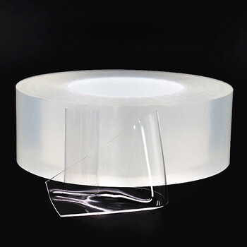 天章办公(TANGO)双面胶纳米胶无痕50mm*3m1卷强力双面胶车用家用春联对联专用胶透明双面胶魔力胶