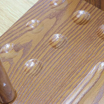 捍升  台球架杆架 台球杆架木质落地球杆架立式收纳放置 16孔柜式