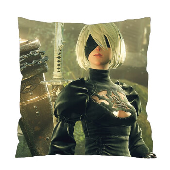 刻沫尼尔机械纪元周边抱枕2b小姐姐同款二次元游戏动漫枕头靠枕靠垫女