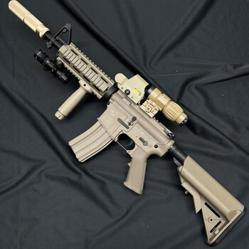 绿野客玩具枪军典司马m4-cqb电动连发软弹玩具成人cs可发射真金属模型