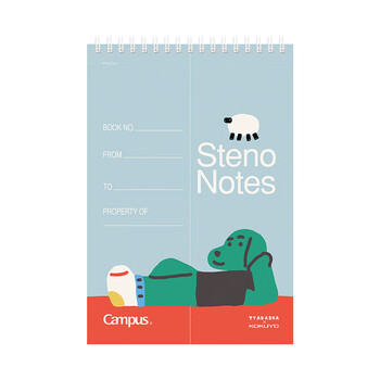 国誉（KOKUYO）塔卡沙Campus线圈笔记本本子初中生高中学生专用高端速记记事本文具用品 6×9寸(A5) 60页 1本