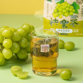 乐乐茶水果茶 白桃葡萄草莓菠萝乌龙茶组合装 花草养生茶冷热泡茶包28包