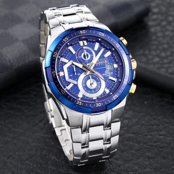 卡西欧(casio)机械表多功能时尚休闲十大商务表手表男款运动摆秒红牛