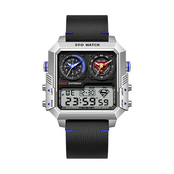 正港(zgo) 华纳dc系列 电子手表男学生初高中生防水夜光腕表多功能