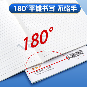 爱好（AIHAO）王者荣耀联名学生缝线本加厚本子作业数学本16K线圈本48页 公孙离 NB1975