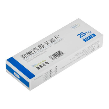 嘉格平 嘉逸 盐酸西那卡塞片25mg*10片/盒 1盒装