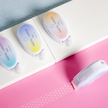 国誉(KOKUYO)点点胶淡彩曲奇·晴空·点状胶黏贴双面胶手工胶带(本体) 海湾蓝蓝1个 WSG-DMV45-06BB 国誉(KOKUYO)点点胶淡彩曲奇·晴空·点状胶黏贴双面胶手工胶带(本体) 海湾蓝蓝1个 WSG-DMV45-06BB