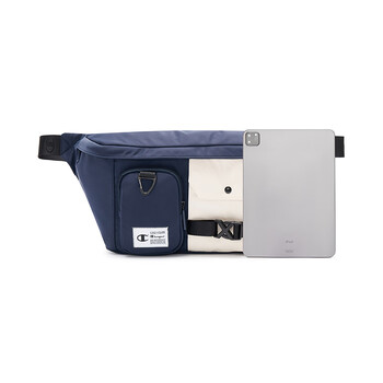 Champion冠军多口袋斜挎包秋季新款休闲运动包男女单肩包胸包美式