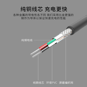 山泽USB转DC充电线5.5*2.5mm供电线支持集线器HUB小音响移动电源USB放大器圆头电源线 白色 L-01