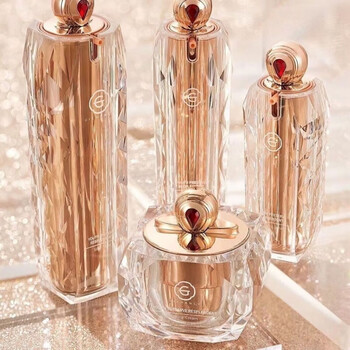 姬存希璀璨新品套盒钻钻瓶四件套护肤品水乳霜精华淡细纹