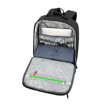 威戈瑞士军刀15.6英寸笔记本电脑包商务双肩包背包出差深灰色