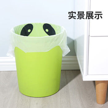 美丽雅背心式垃圾袋43*48cm40只1.5丝加厚款大号塑料加厚打包购物方便