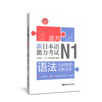 非凡 新日本语能力考试 N1语法 归纳整理 全解全练 赠音频 刘文照 摘要书评试读 京东图书