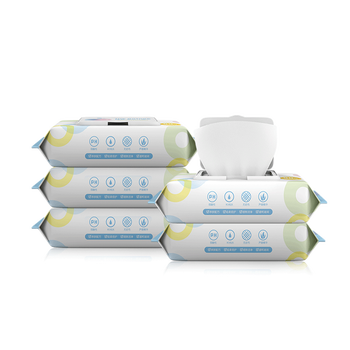 植护湿巾湿纸巾婴儿10包带盖手口屁80抽新生儿童宝宝擦手