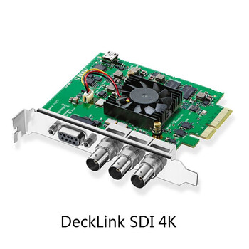 blackmagic design  DeckLink系列采集和输出 DeckLink SDI 4K BMD采集卡 输出卡直播调色卡 