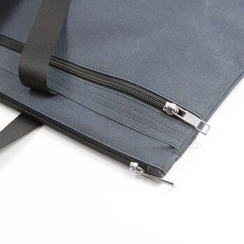 天章（TANGO）办公手提袋/会议包/事务包/文件包/电脑包/公文商务拉链收纳袋横款牛津布 黑色加厚9137