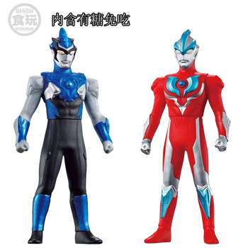 万代现货罗布奥特曼对决vs怪兽兄弟之絆篇sg食玩软胶玩具布鲁vs银河 图片价格品牌报价 京东