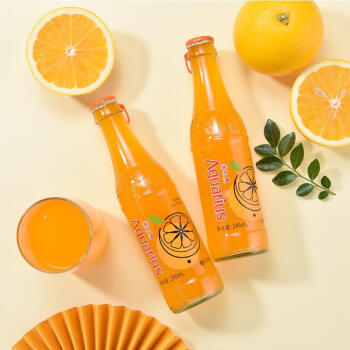 正广和官方橙汁汽水248ml5瓶复刻老上海经典口味桔子水气泡水饮料