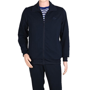 戌卫 长袖体能服男套装春秋训练服户外透气作训服速干跑步运动衫 藏青