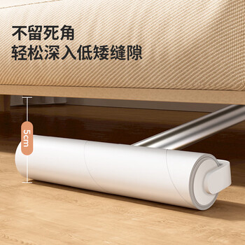 LYNN粘毛器滚筒长杆30cm6卷360撕沾毛神器衣服猫狗毛宠物地毯清理