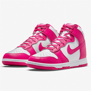 耐克(nike)女鞋 dunk high 高帮休闲滑板鞋dd1869-109 dd1869-110 玫